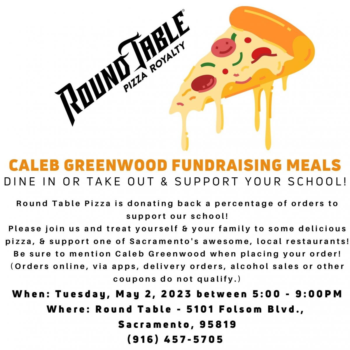 Fundraising Dinner Caleb Greenwood